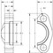 World Wide Fittings Split Flange Clamp - SAE Code 61 1951X08 - alternate 2